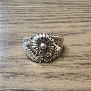 Sterling Flower Ring